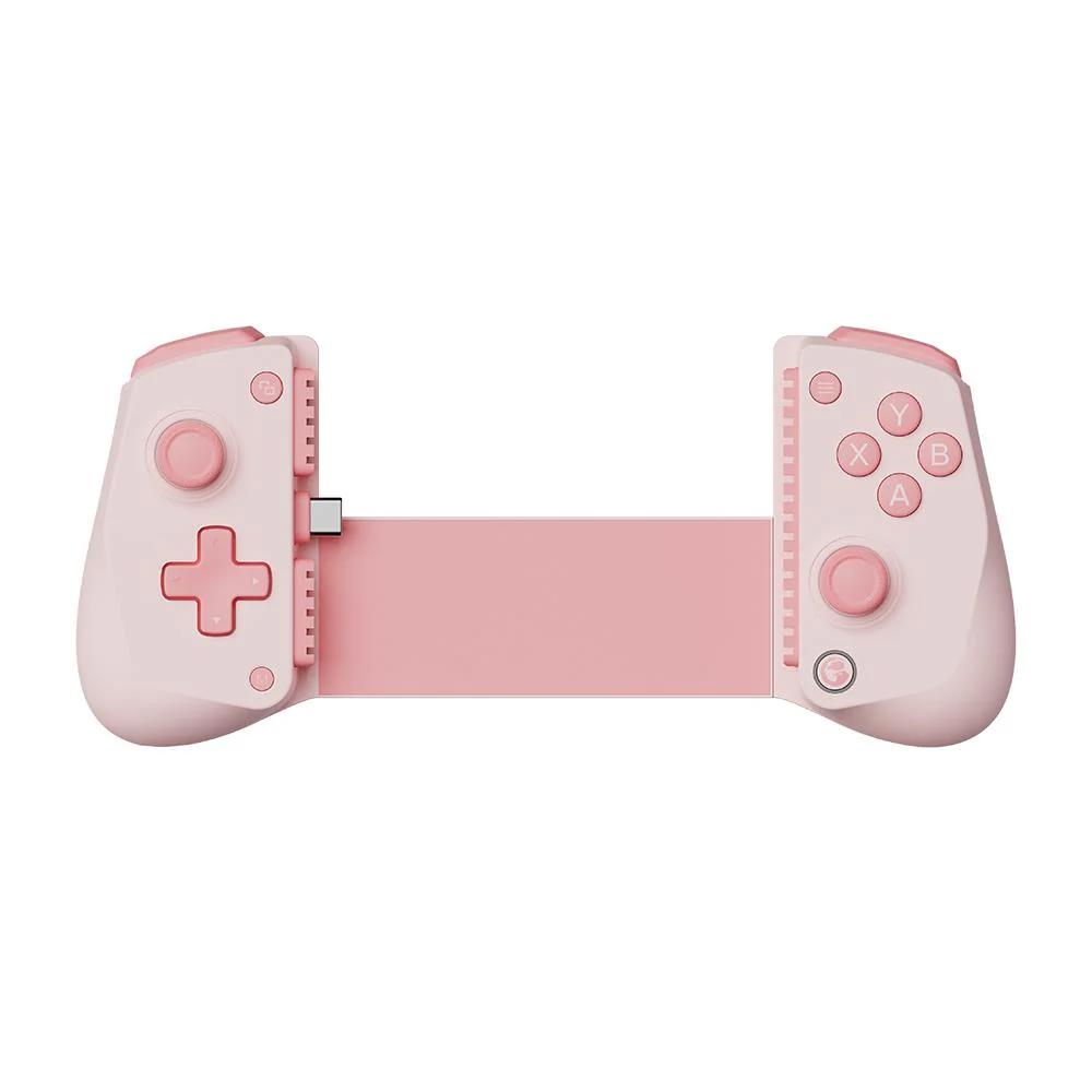 A large main feature product image of GameSir X5 Lite Lightweight Wired Mobile Game Controller - Pink