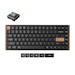 A product image of Keychron K3 HE Wireless Magnetic Switch Custom Keyboard - Black (Keychron Ultra Fast Lime Low profile Magnetic Switch)