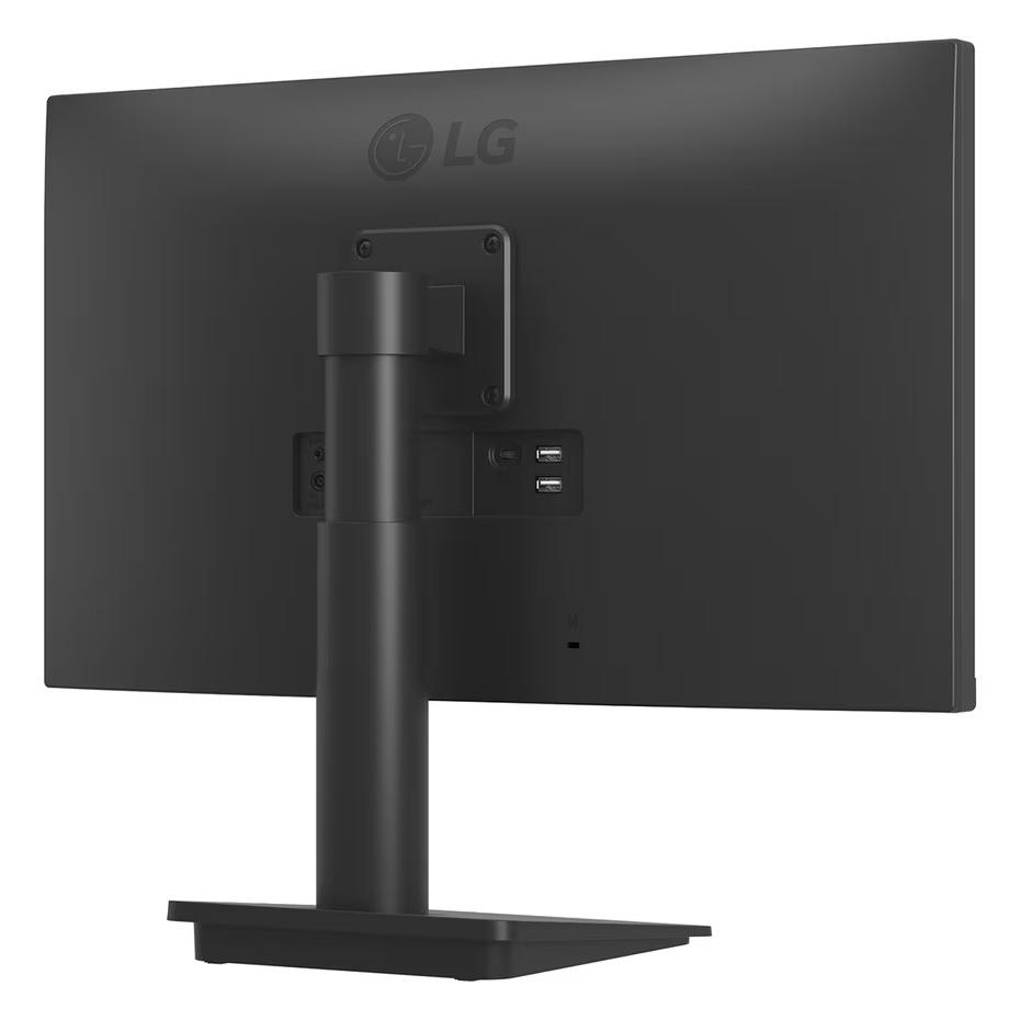 A large main feature product image of LG 24MS570B-B - 24" 1080p 100Hz IPS Monitor with USB-C