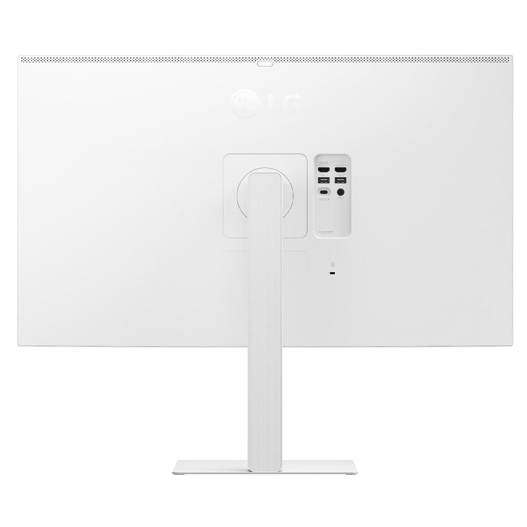 A large main feature product image of LG 32U720SA-W - 32"  4K 2160p 60Hz VA Smart Monitor with webOS