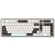 A small tile product image of YUNZII B98 PRO QMK/VIA Hot-Swap Wireless Mechanical Keyboard - Coffee Brown (Candy Linear Switch)