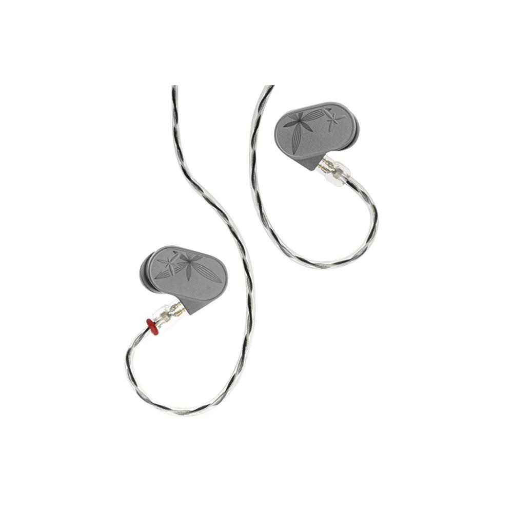 A large main feature product image of Moondrop LAN II POP Dynamic Wired IEM In-Ear Monitor Headphones - Silver
