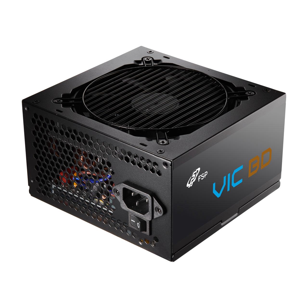 A large main feature product image of FSP VIC-BD 550W Bronze ATX 3.1 PSU