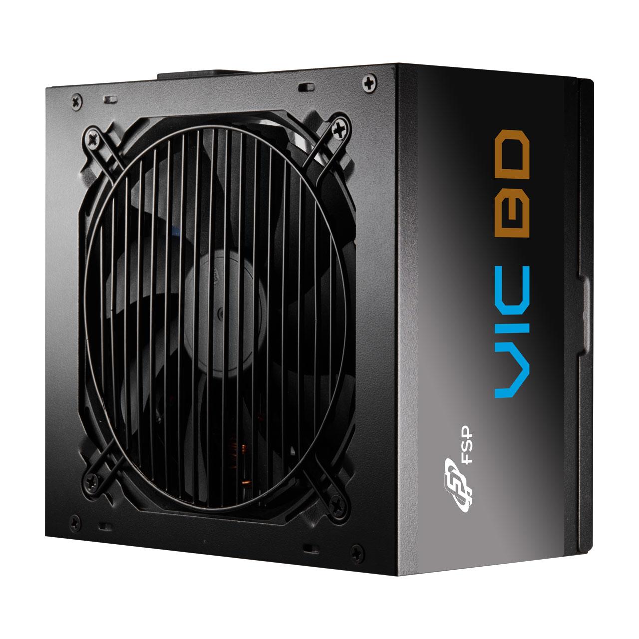 A large main feature product image of FSP VIC-BD 550W Bronze ATX 3.1 PSU