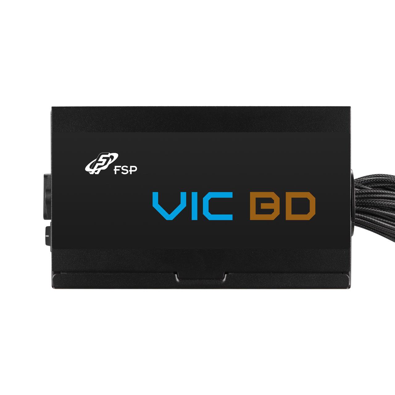 A large main feature product image of FSP VIC-BD 550W Bronze ATX 3.1 PSU