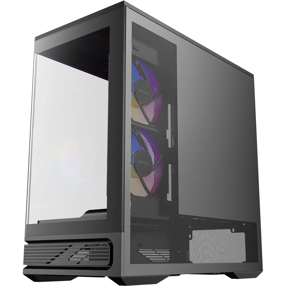 A large main feature product image of Antec C2M ARGB - Tempered Glass Mid Tower Case (Black)