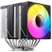 A product image of EX-DEMO Jonsbo CR-3000 ARGB Dual-Tower CPU Cooler (Black)