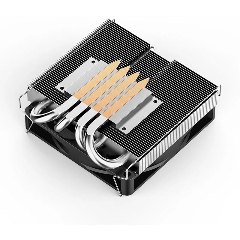 A large main feature product image of EX-DEMO Jonsbo HP-400S 36.7mm Low Profile CPU Cooler (Black)