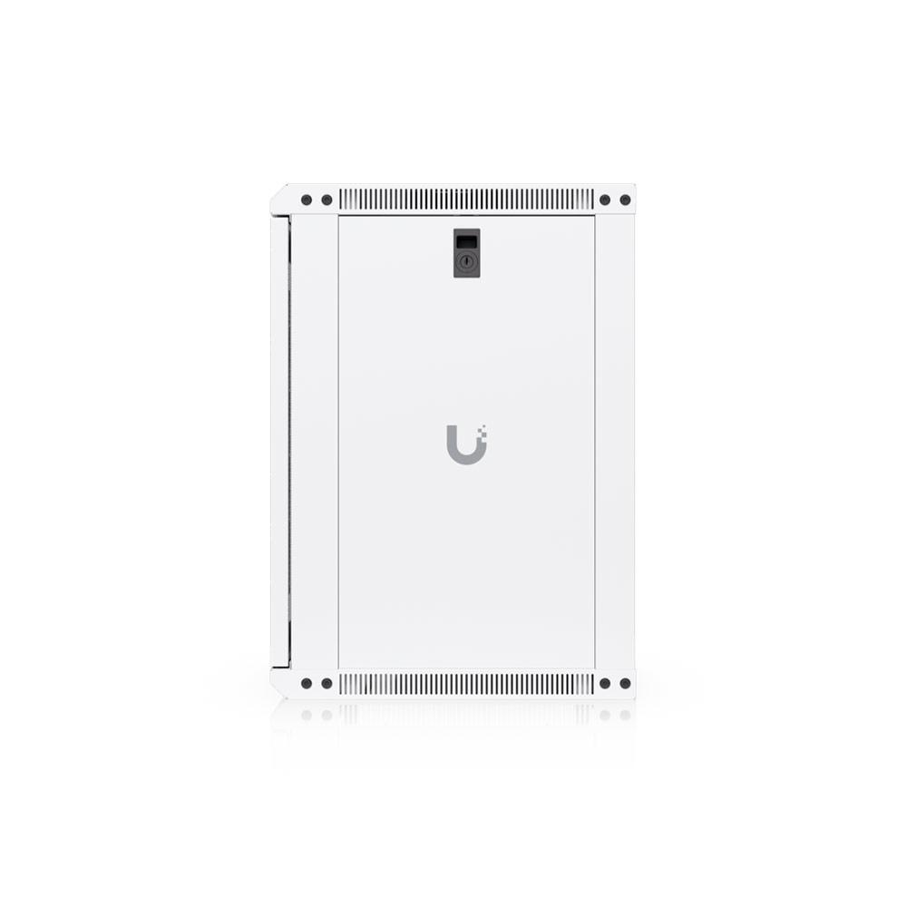 A large main feature product image of Ubiquiti UniFi 12U Rack Cabinet Wall Mount 450mm (Perforated Mesh Front Door)