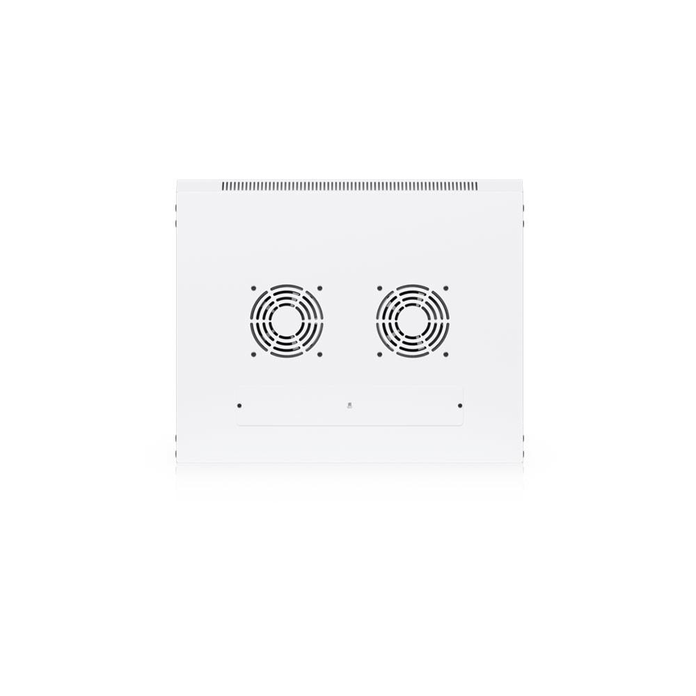 A large main feature product image of Ubiquiti UniFi 12U Rack Cabinet Wall Mount 450mm (Perforated Mesh Front Door)