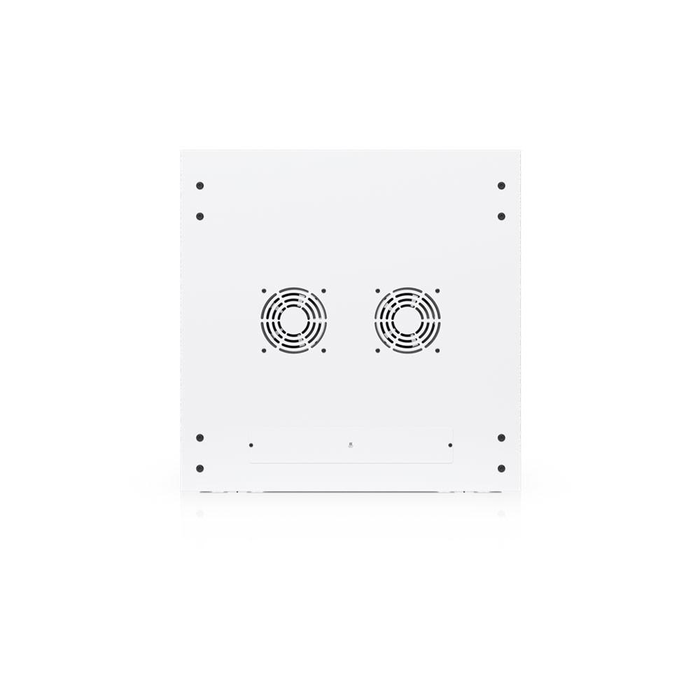 A large main feature product image of Ubiquiti UniFi 12U Rack Cabinet Wall Mount 600mm (Tempered Glass Front Door)