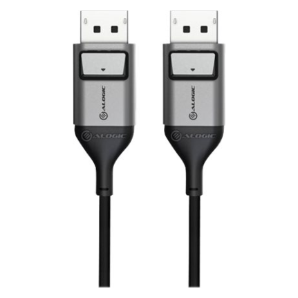 A large main feature product image of EX-DEMO ALOGIC Ultra 8K DisplayPort to DisplayPort V1.4 Cable - 2m