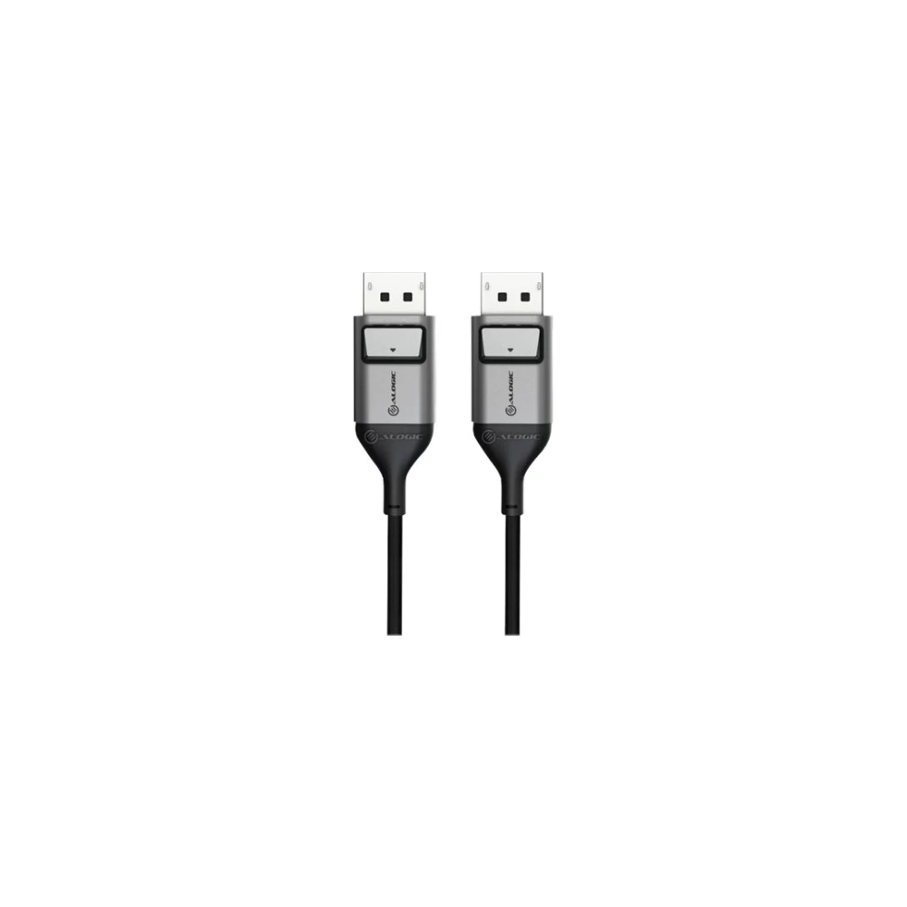 A large main feature product image of EX-DEMO ALOGIC Ultra 8K DisplayPort to DisplayPort V1.4 Cable - 2m