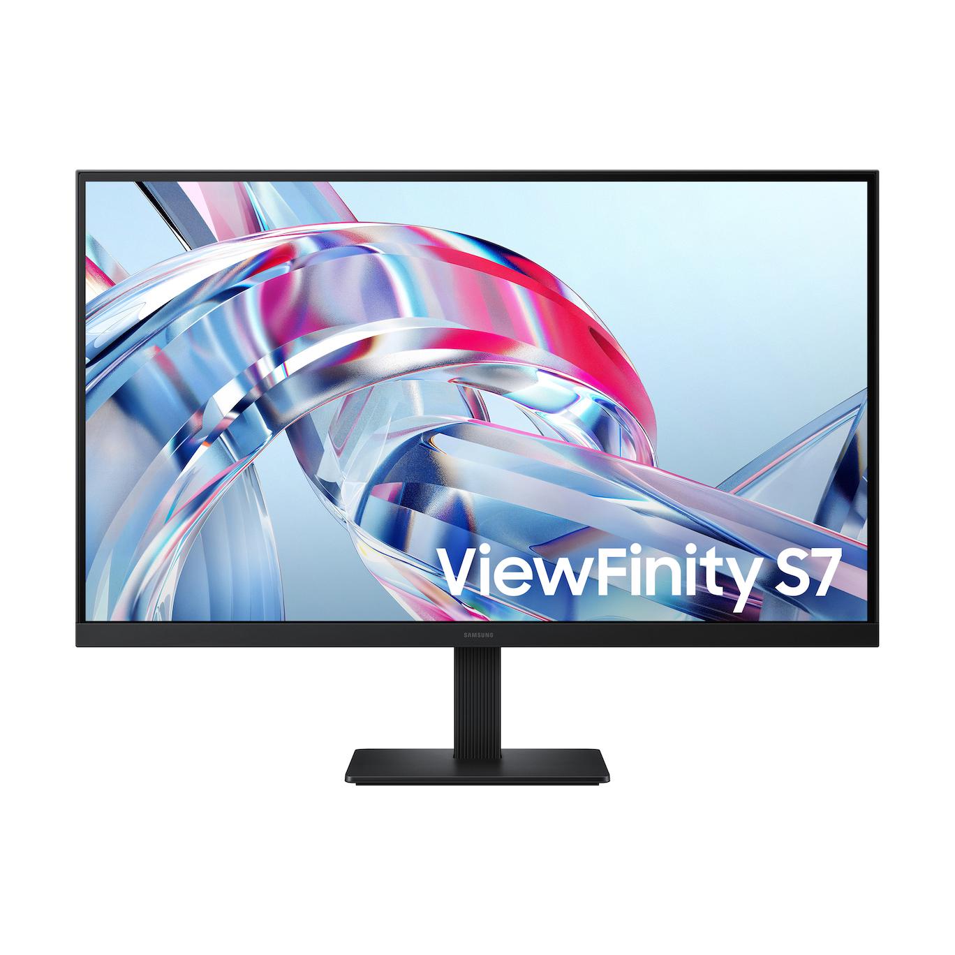 A large main feature product image of Samsung ViewFinity S7 S70H - 32" 4K 2160p 60Hz VA Monitor