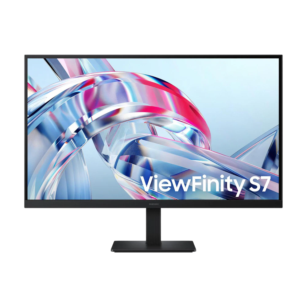 A large main feature product image of Samsung ViewFinity S7 S70H - 32" 4K 2160p 60Hz VA Monitor