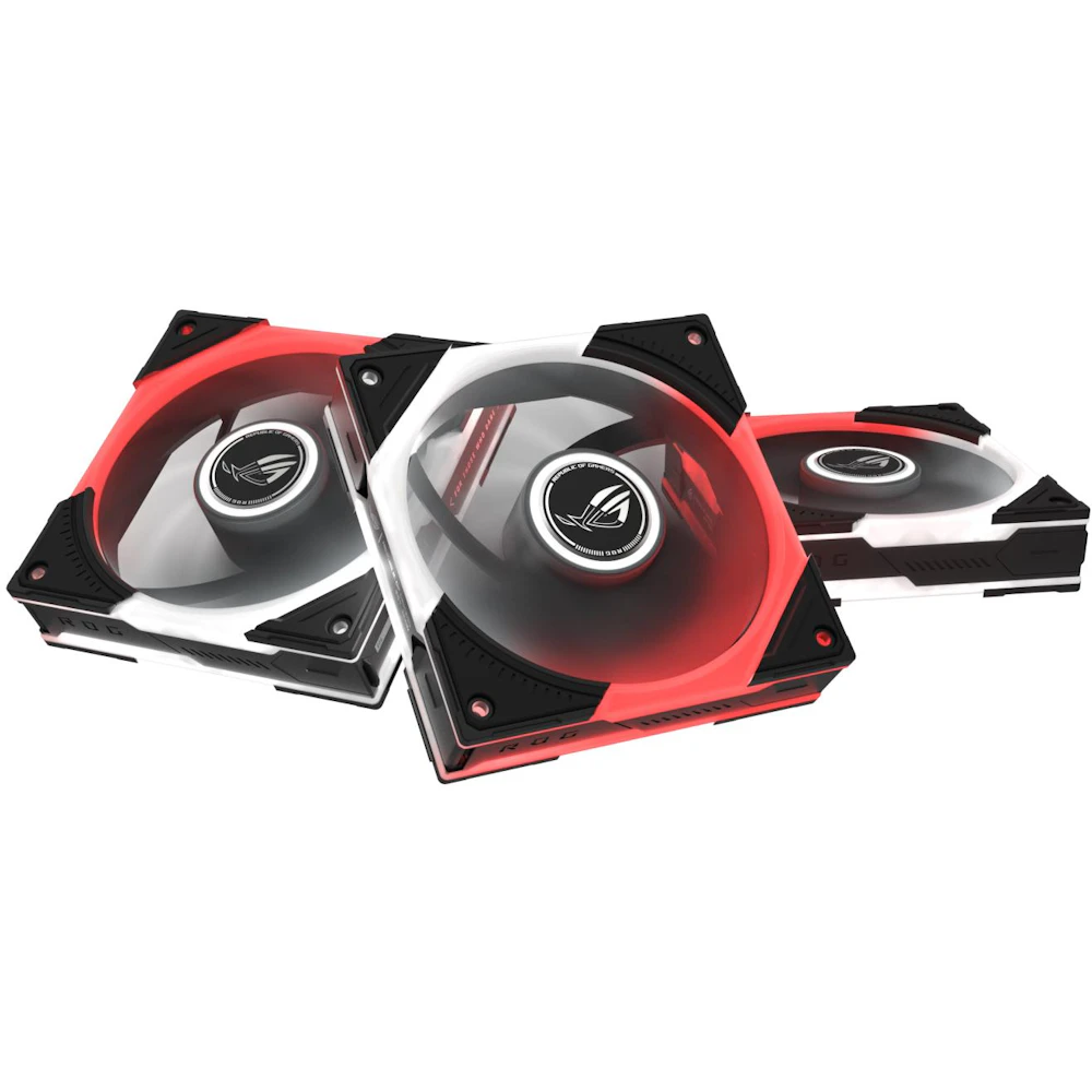 ASUS ROG Eurux GR120 ARGB 120mm PWM Fan 3-Pack (Black)