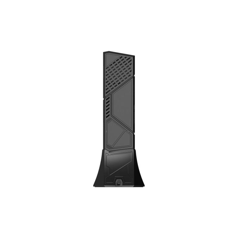 A large main feature product image of ASUS ROG USB-BE92 Tri-Band WiFi7 USB Adapter
