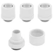 A product image of EX-DEMO Corsair Hydro X Series XF Compression 10/13mm (3/8” / 1/2”) ID/OD Fitting Four Pack — White