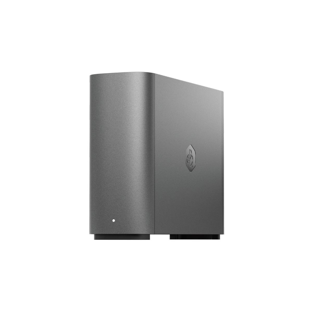 A large main feature product image of Synology BeeStation Plus BST170-4T Tower Single Bay 4TB NAS (4GB RAM, 1GbE)