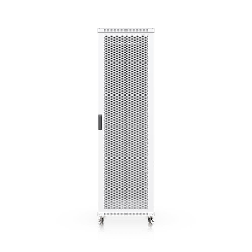 A large main feature product image of Ubiquiti UniFi 42U Rack Cabinet 1000mm (Perforated Mesh Front Door)