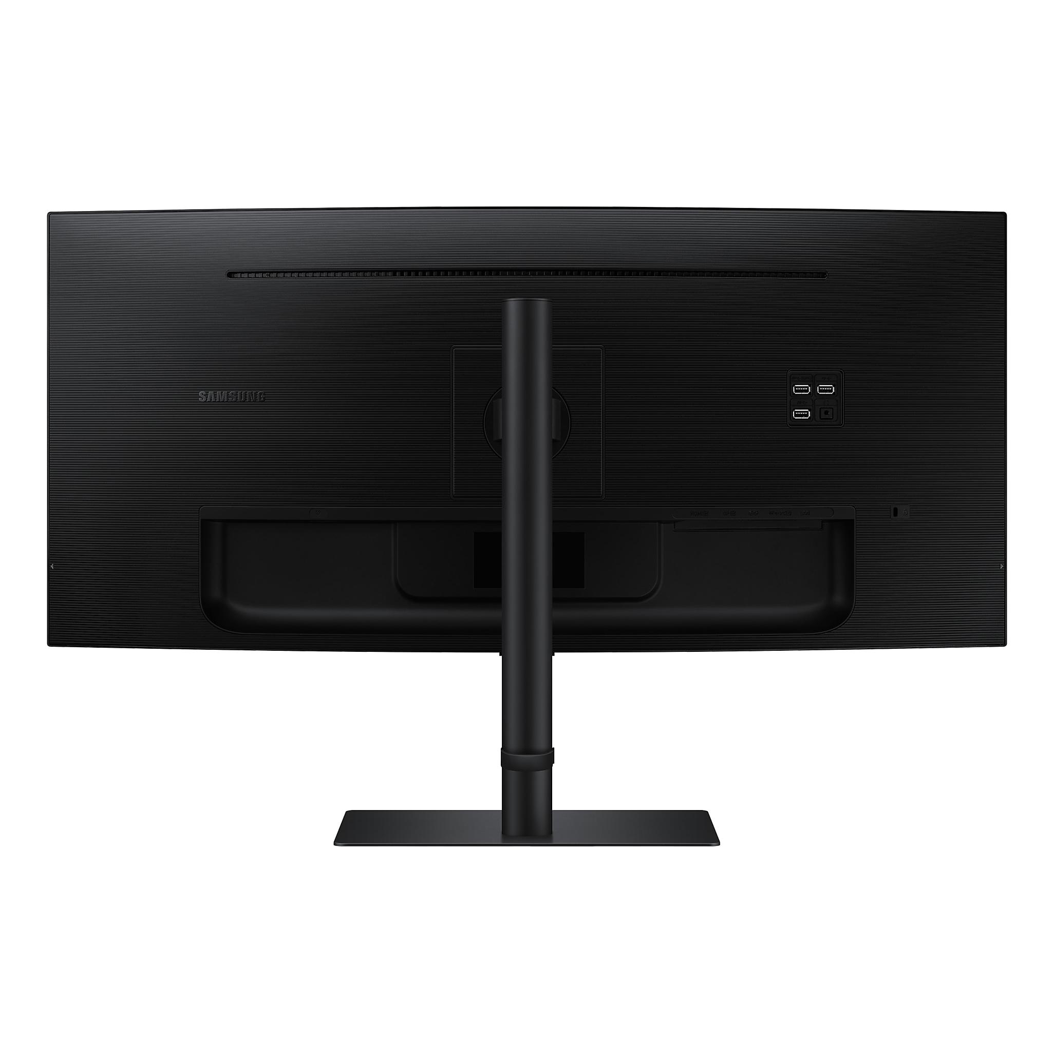 A large main feature product image of EX-DEMO Samsung ViewFinity S65UC - 34" Curved 1440p 100Hz VA Business Monitor