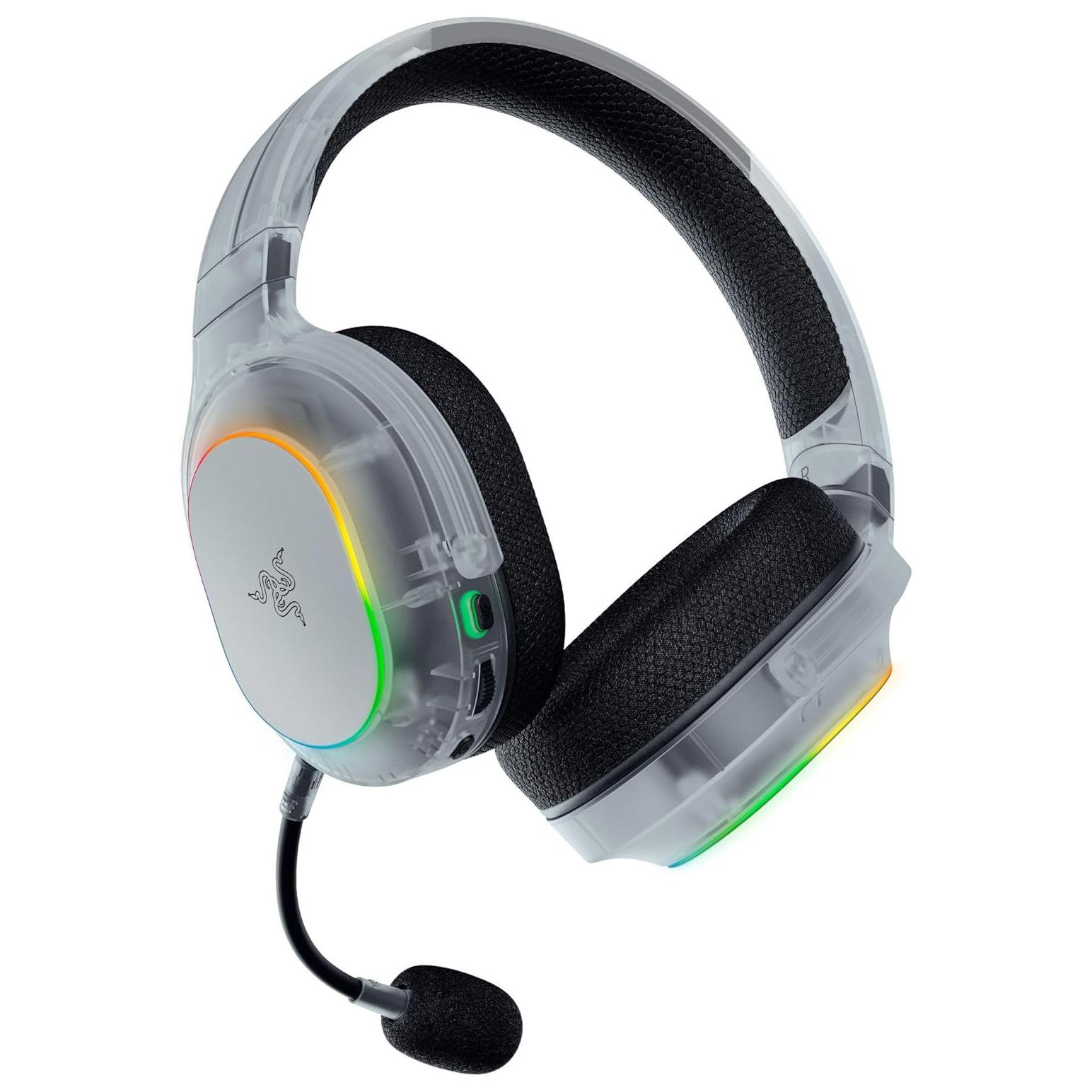 A large main feature product image of EX-DEMO Razer Barracuda X Chroma - Wireless Multi-Platform Gaming Headset (Phantom White)