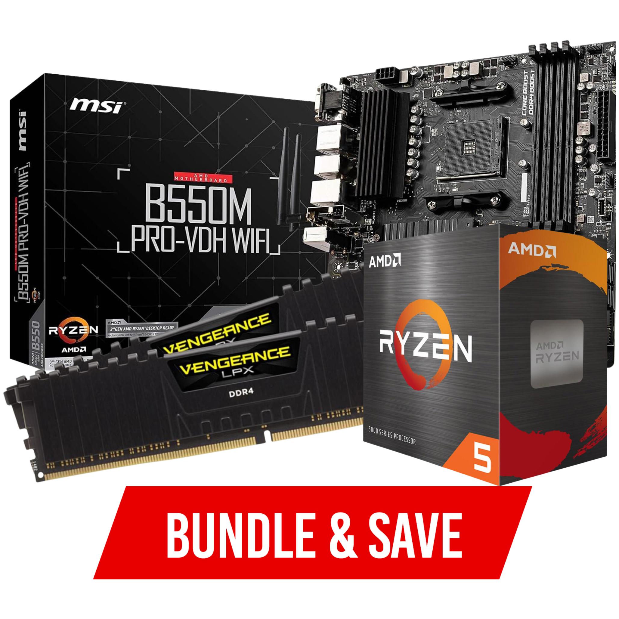 MSI B550 Ryzen 5 Value Bundle | PLE Computers