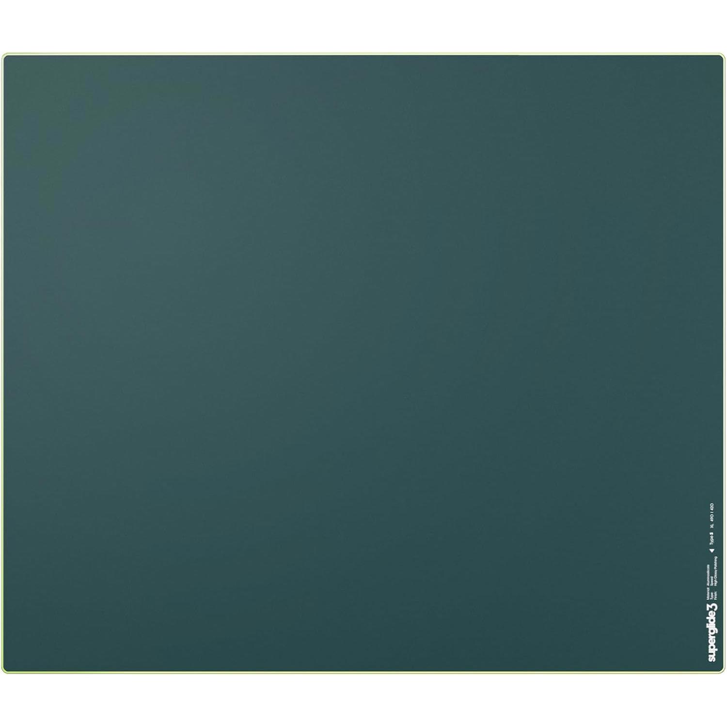 A large main feature product image of Pulsar Superglide v3 Type S Glass Mousepad - XL (Green)