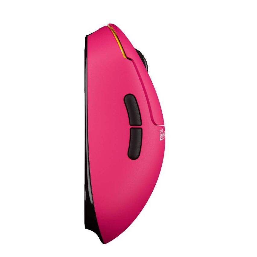A large main feature product image of Pulsar ZywOo The Chosen Mouse Gen.2 Medium - 62g Lightweight 8K Wireless Gaming Mouse (Limited Edition Pink)