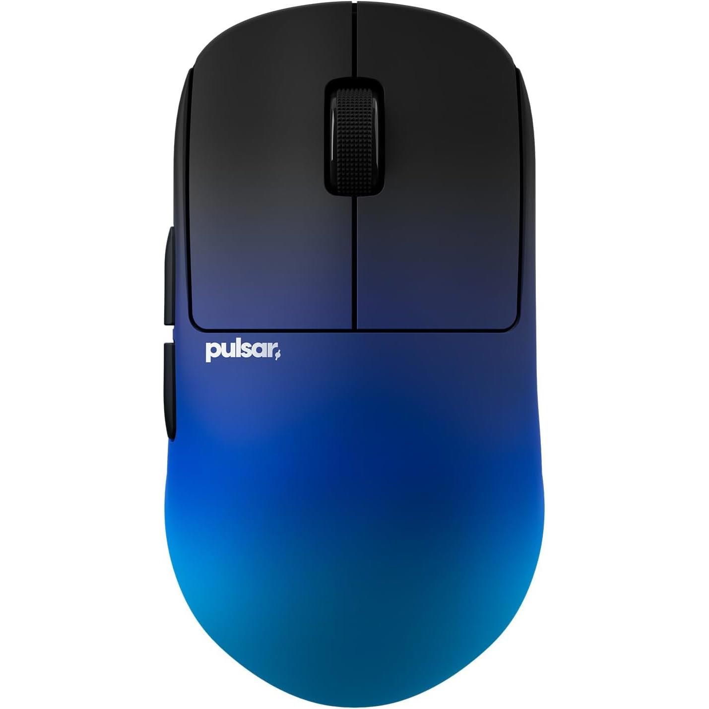 A large main feature product image of Pulsar X2H CrazyLight Medium - 43g Ultra-Lightweight 8K Wireless Gaming Mouse (BadSeed Tech Edition)