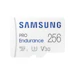 A product image of Samsung PRO Endurance microSDXC U3 V30 UHS-I microSD Card - 256GB