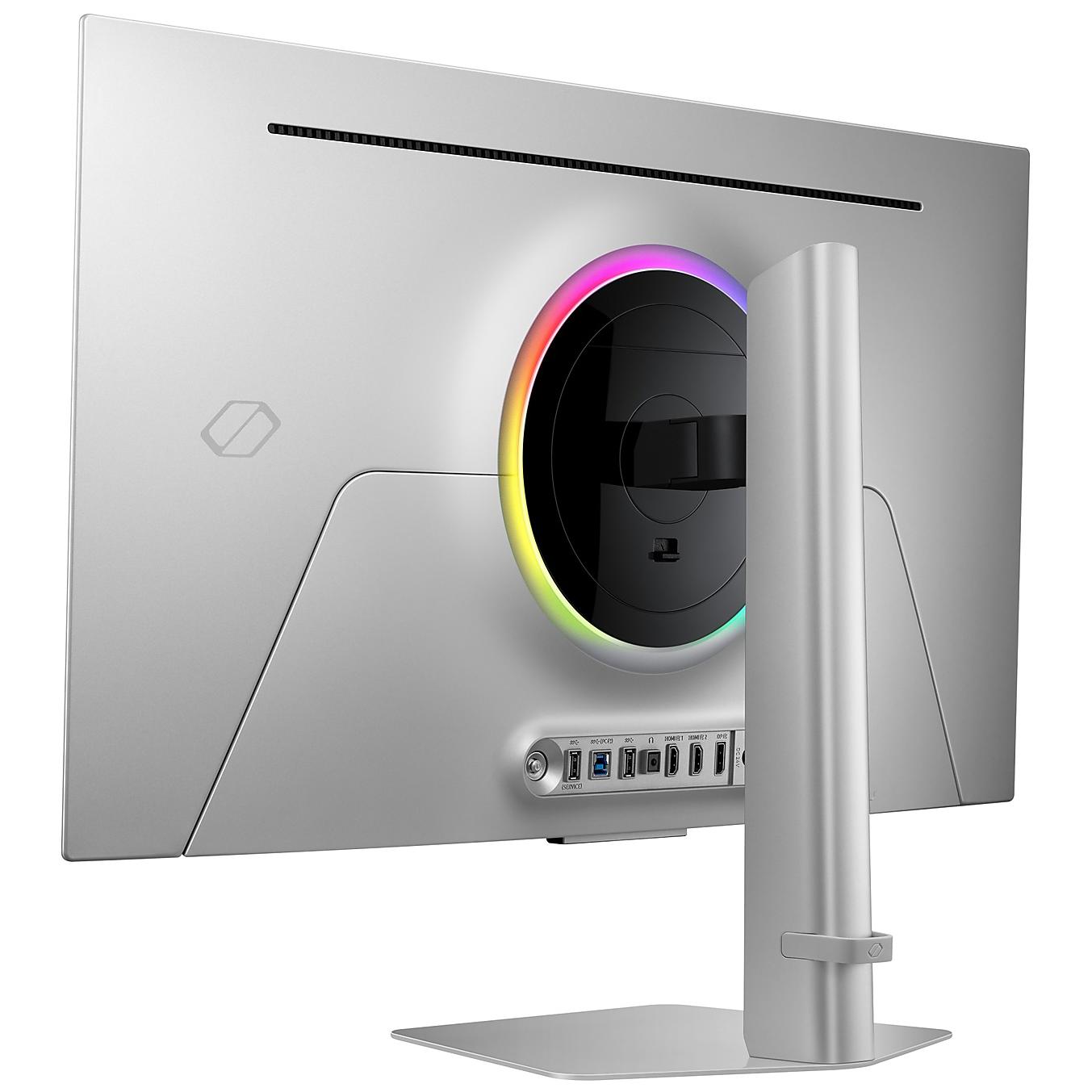 A large main feature product image of EX-DEMO Samsung Odyssey OLED G8 - 32" 4K 2160p 240Hz 0.03ms Gaming Monitor