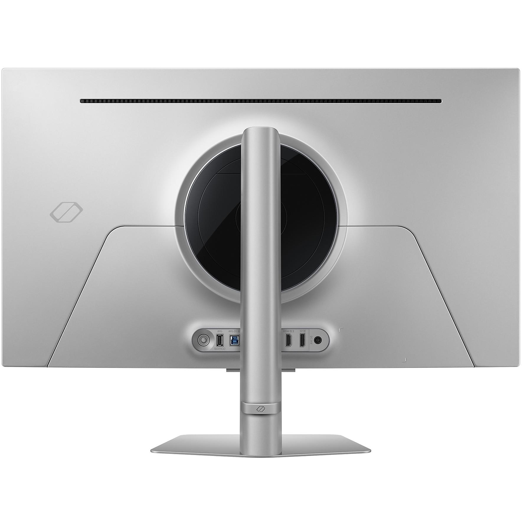 A large main feature product image of EX-DEMO Samsung Odyssey OLED G8 - 32" 4K 2160p 240Hz 0.03ms Gaming Monitor