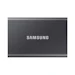 A product image of Samsung T7 Portable USB-C SSD - 1TB (Grey)