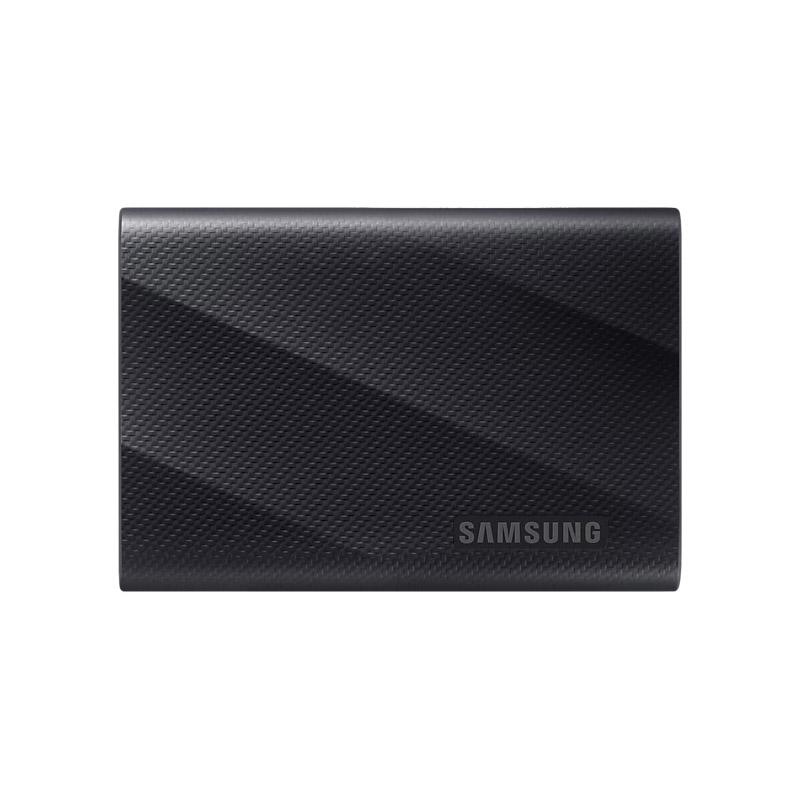 A large main feature product image of Samsung T9 Portable USB-C SSD - 1TB