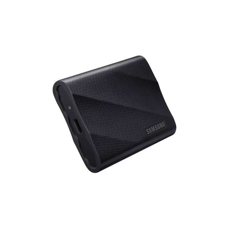 A large main feature product image of Samsung T9 Portable USB-C SSD - 1TB
