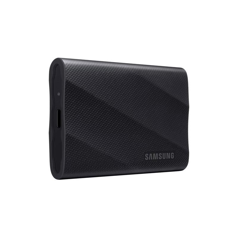 A large main feature product image of Samsung T9 Portable USB-C SSD - 2TB