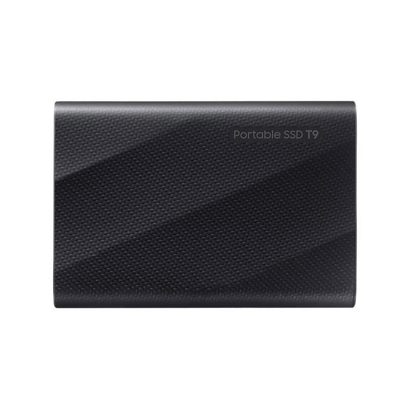 A large main feature product image of Samsung T9 Portable USB-C SSD - 2TB