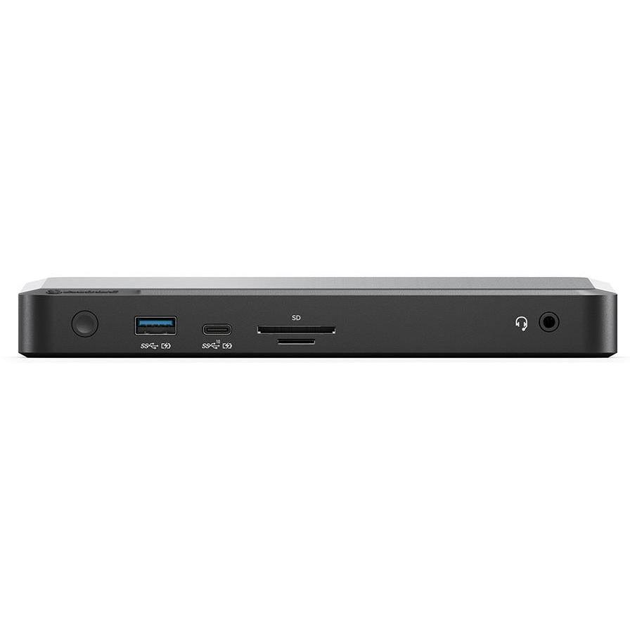 A large main feature product image of EX-DEMO ALOGIC 4K Display Universal Docking Station - 100W Power Delivery