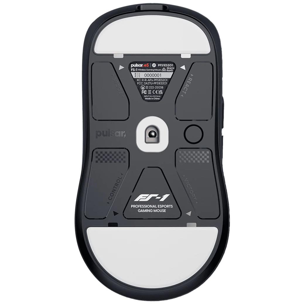 A large main feature product image of Pulsar x VAXEE eS FS-1 - 56g Lightweight 8K Wireless Gaming Mouse