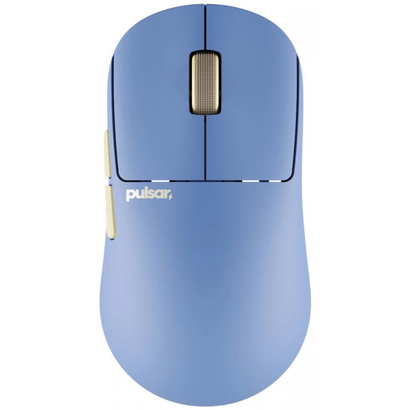 A large main feature product image of Pulsar X2H CrazyLight Medium - 43g Ultra-Lightweight 8K Wireless Gaming Mouse (Wildscape Ocean)