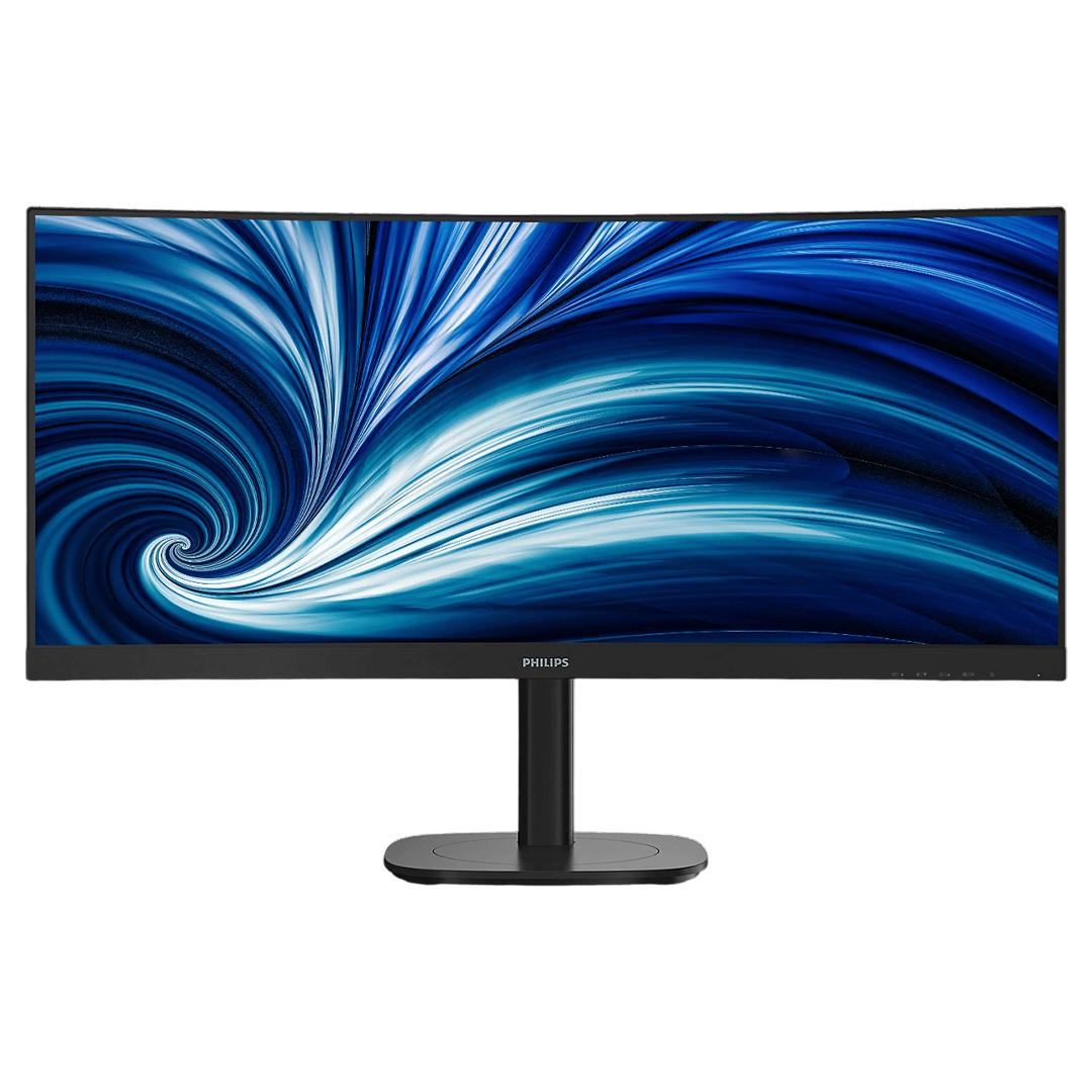 A large main feature product image of Philips 34B2N3500C - 34" Curved 1440p Ultrawide 120Hz VA Monitor