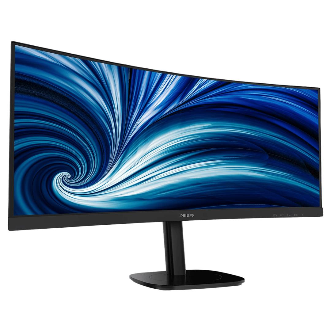 A large main feature product image of Philips 34B2N3500C - 34" Curved 1440p Ultrawide 120Hz VA Monitor