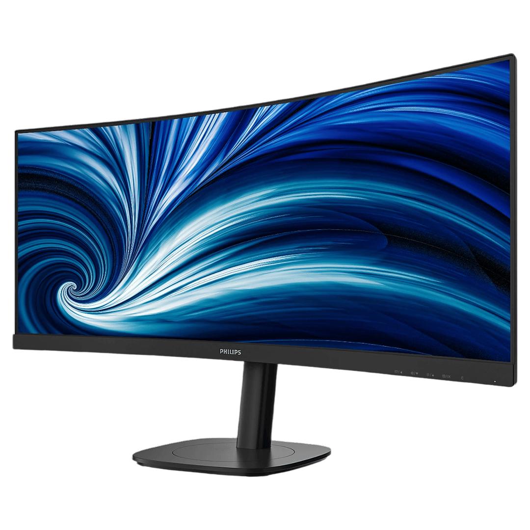 A large main feature product image of Philips 34B2N3500C - 34" Curved 1440p Ultrawide 120Hz VA Monitor