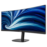A small tile product image of Philips 34B2N3500C - 34" Curved 1440p Ultrawide 120Hz VA Monitor