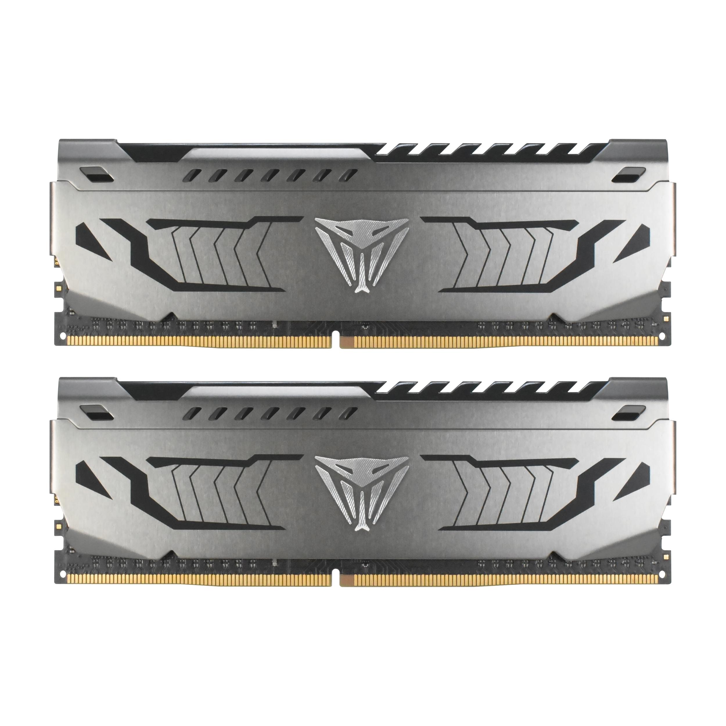 A large main feature product image of Patriot Viper Steel 16GB Kit (2x8GB) XMP DDR4-3200 C16