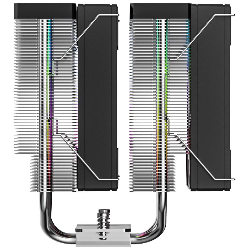 A large main feature product image of EX-DEMO ID-COOLING FROZN A620 PRO SE ARGB Dual-Tower CPU Cooler (Black)