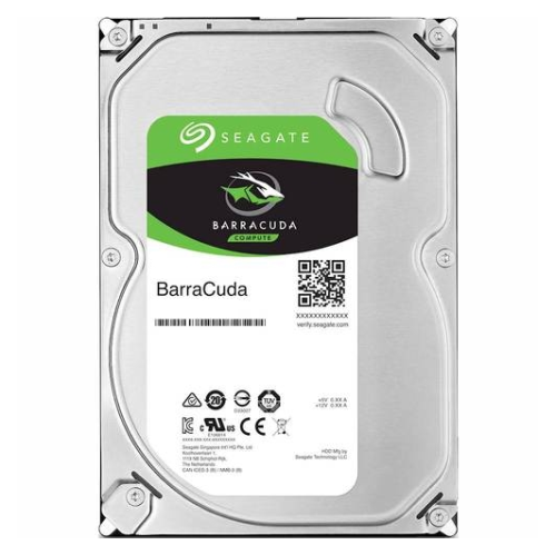 A large main feature product image of EX-DEMO Seagate BarraCuda 3.5" Desktop HDD - 4TB 256MB
