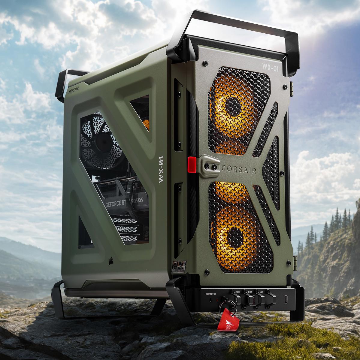 A large main feature product image of PLE Warthog Prebuilt Ready To Go Gaming PC