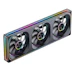 A product image of EX-DEMO Jonsbo ZA-360 ARGB 360mm PWM Reverse Blade Triple Block Fan (Black)